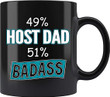 Host Dad Coffee Mug. Host Dad Funny Gift