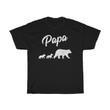 Papa Bear Two Cubs T-shirt, Funny Father's Day Gift for Dad of 2 Kids