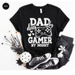 Gamer Dad Shirt, Fathers Day Gift, Funny First Time Dad Shirt, Daddy Birthday Gift