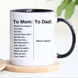 Parenting Mug, Parenting Gift For Mom, Funny Parenting Mug