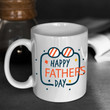 Happy Father's Day Coffee Mug Gift From Daughter Son For Dad's Birthday