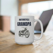 Motorcycle Grandpa Gift, Grandpa Gifts, Grandpa Coffee Mug