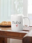 Grandparent Mugs, New Baby Announcement Baba mug