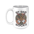 My Dad Rocks, Father's Day Mug
