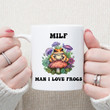Frog Coffee Mug | Frog Mug | Cottagecore Mug | Frog Gift | Cute Frog | Cottagecore Frog Mug | MILF Coffee Mug