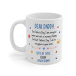 Fathers Day From The Bump Baby Bump Mug 1st Fathers Day Gift