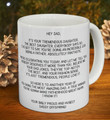 Funny Mug For dad From Daughter, Funny Father's Day