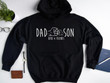 Dad Son Matching Hoodie, Fathers Day Gift, Gift For Dad