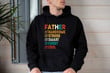 Father Adjectives Handsome Strong Smart Funny Cool Hoodie, Dad Hoodie