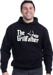 The Grillfather | Funny Dad Grandpa Grilling BBQ Hoodie