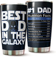 Best Dad in the Galaxy Tumbler - Gifts for Dad on Fathers Day