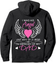 Guardian Angel Dad Hoodie - I Was His Angel Now He is Mine