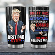Tumbler With Lid Funny Gifts for Dad from Daughter