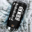 Personalized DAD FUEL Tumblers Stainless Steel