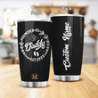 Personalized Promoted to Daddy Tumblers Stainless Steel