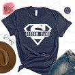Personalized Super Dad Shirt, Superhero Father, Superhero Dad Shirt