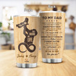 Personalized Father and Son Tumblers Stainless Steel