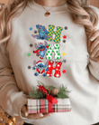 Christmas Stitch Ho Ho Ho – Sweatshirt