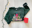 Christmas Sweatshirt, Womens Christmas Sweatshirt, Christmas Sweatshirts for Women, Christmas Gift Women,Merry Christmas Sweatshirt