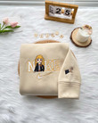 Premium Harry and Hermione Embroidered Matching Set Sweatshirt, Hoodie