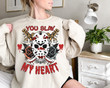 You Slay my Heart Jason Sweatshirt, Horror Valentine's Day Sweatshirt