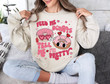 Feed Me Donuts & Tell Me I’m Pretty Retro Valentine's Day Sweatshirt