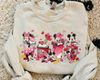 Mickey and Minnie Valentines Day Sweatshirt, Valentine Coffee Sweatshirt