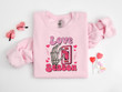 Love Season On Valentines Day Sweatshirt, Valentines Day Hoodie, XOXO Sweatshirt