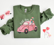 Lovebug Sweatshirt, Retro Valentines Day Sweatshirt, Valentines Day Shirt, Funny Fries Sweatshirt