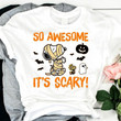 So Awesome It's Scary Snoopy Halloween T-Shirt
