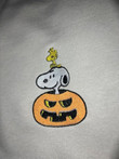 Embroidered Halloween Snoopy Pumpkin Sweatshirt
