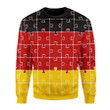 German Autism Ugly Christmas Sweater | For Men &amp; Women | Adult | US3470
