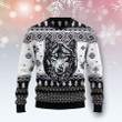 Awesome Wolf Ugly Christmas Sweater | For Men &amp; Women | Adult | US1422