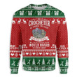 I Am A Crocheter Yarn Sewing Ugly Christmas Sweater | For Men &amp; Women | Adult | US3168