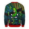 Tickle My Pickle Ugly Christmas Sweater | For Men &amp; Women | Adult | US3333