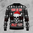Skull Jolly Face Ugly Christmas Sweater | For Men &amp; Women | Adult | US1846