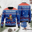 Puerto Rico Feliz Navidad Ugly Christmas Sweater | For Men &amp; Women | Adult | US1191
