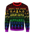 Don't We Now Our Gay Ugly Christmas Sweater | For Men &amp; Women | Adult | US3340