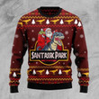 Santa And T-rex Ugly Christmas Sweater | For Men &amp; Women | Adult | US1487