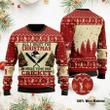 All I Want For Christmas Is More Time For Cricket  Ugly Christmas Sweater | For Men &amp; Women | Adult | US1303