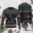 Santa Claus Plays Saxophone Ugly Christmas Sweater | For Men &amp; Women | Adult | US1265