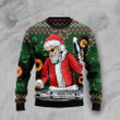 Satan Claus DJ Ugly Christmas Sweater | For Men &amp; Women | Adult | US1445
