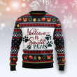 I Believe In Santa Paws Ugly Christmas Sweater | For Men &amp; Women | Adult | US1386