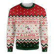 All I Want For Christmas Is A Llama Ugly Christmas Sweater | For Men &amp; Women | Adult | US3195