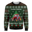 Farm Fresh  Ugly Christmas Sweater | For Men &amp; Women | Adult | US3170