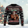 Welcome To The North Swole Ugly Christmas Sweater | For Men &amp; Women | Adult | US1494
