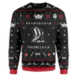 Valhalla Viking Ugly Christmas Sweater | For Men &amp; Women | Adult | US3225