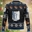 Survery Corps Attack On Titan Ugly Sweater