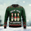 Bowling Rollin' With My Snowmies Ugly Christmas Sweater | For Men &amp; Women | Adult | US1537