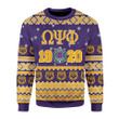 Omega Psi Phi Ugly Christmas Sweater | For Men &amp; Women | Adult | US3699